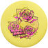 Lone Star Artist Series Delta 2 Yellow Rose Putter Golf Disc