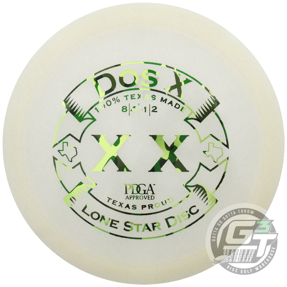 Lone Star Artist Series Glow Bravo Dos X Fairway Driver Golf Disc