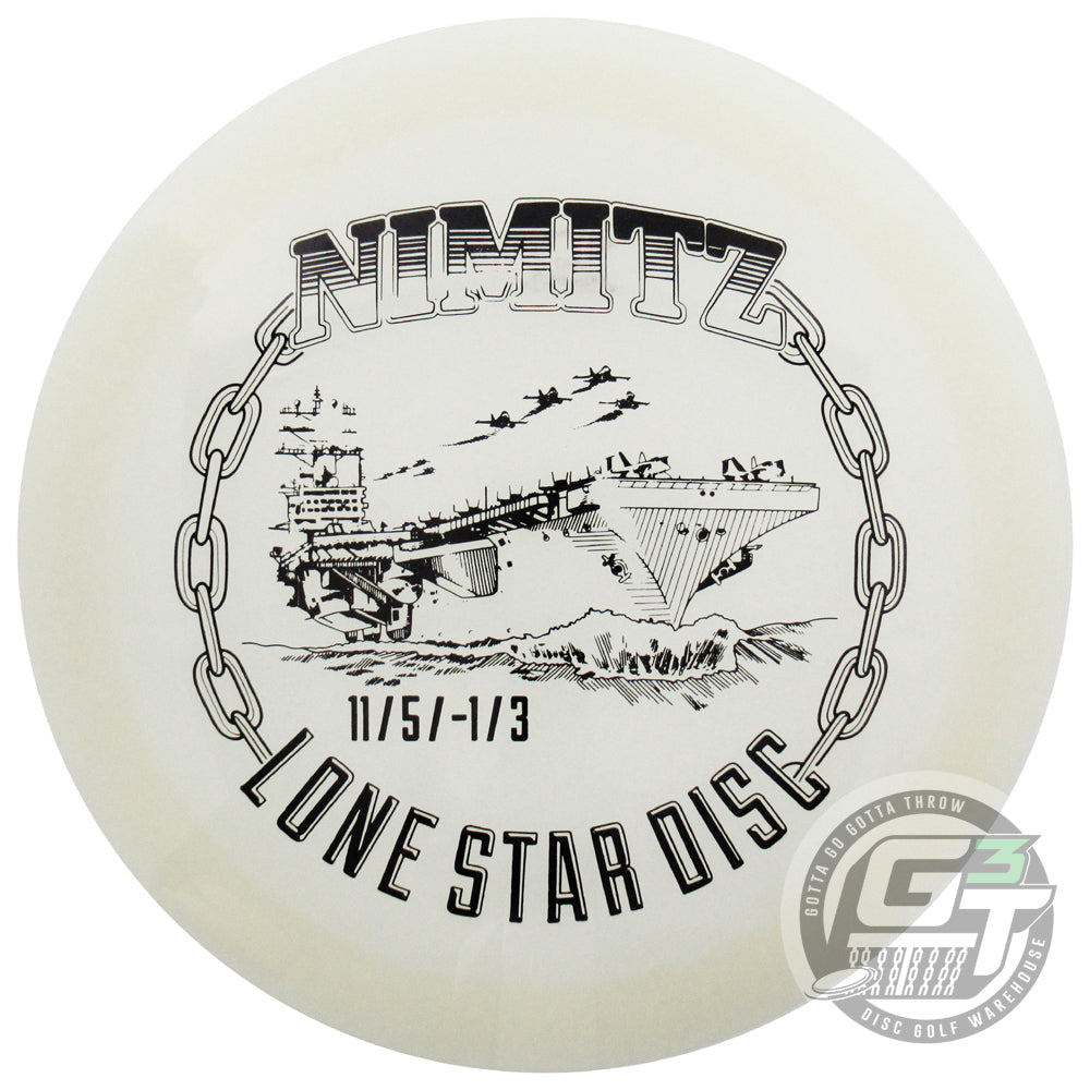 Lone Star Artist Series Glow Bravo Nimitz Distance Driver Golf Disc