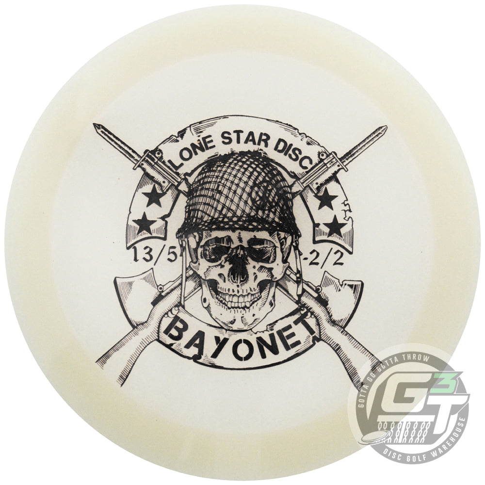 Lone Star Artist Series Glow Bravo Bayonet Distance Driver Golf Disc