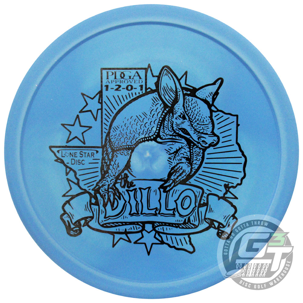 Lone Star Artist Series Victor 2 Armadillo Putter Golf Disc