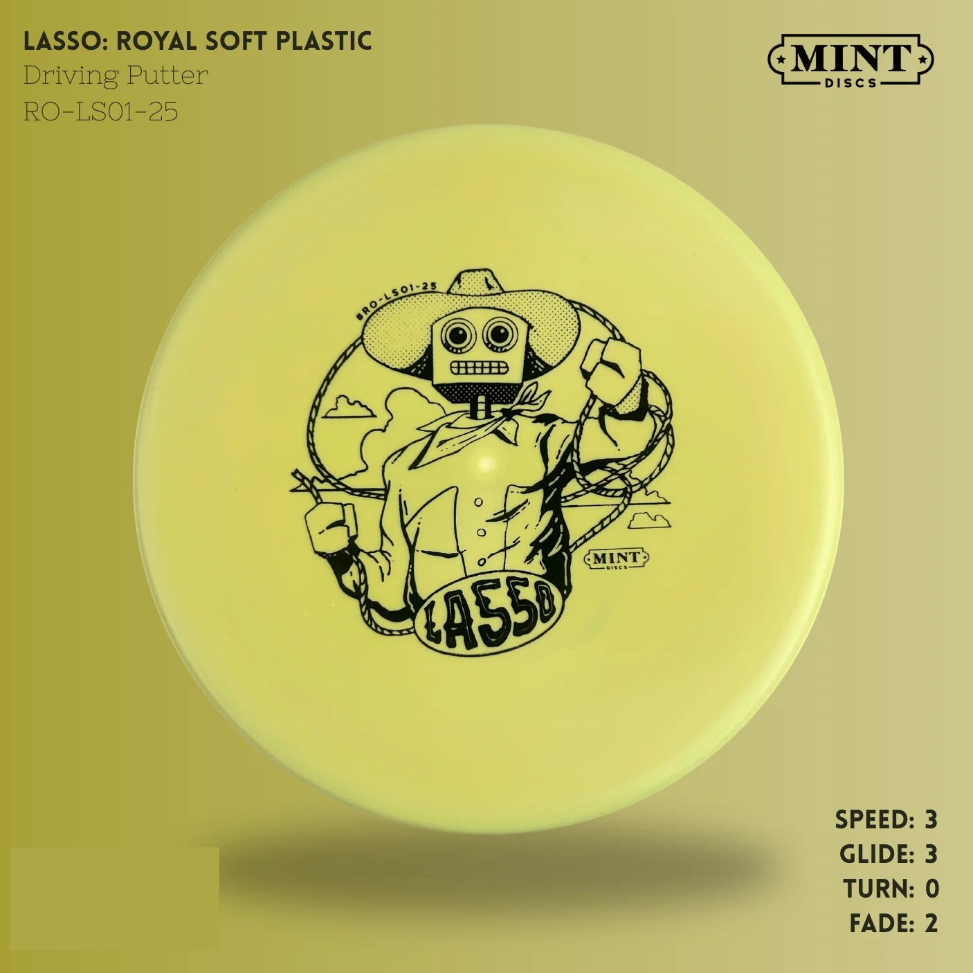 Mint Discs Royal Soft Lasso Putter Golf Disc