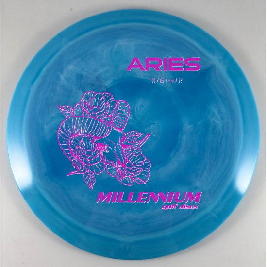Millennium Swirly Sirius Aries Distance Driver Golf Disc