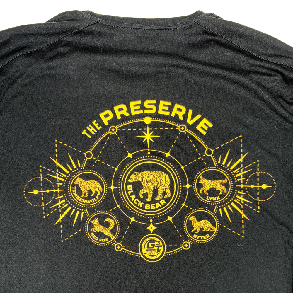 Minnesota The Preserve Long Sleeve Disc Golf T-Shirt - Gotta Go Gotta Throw