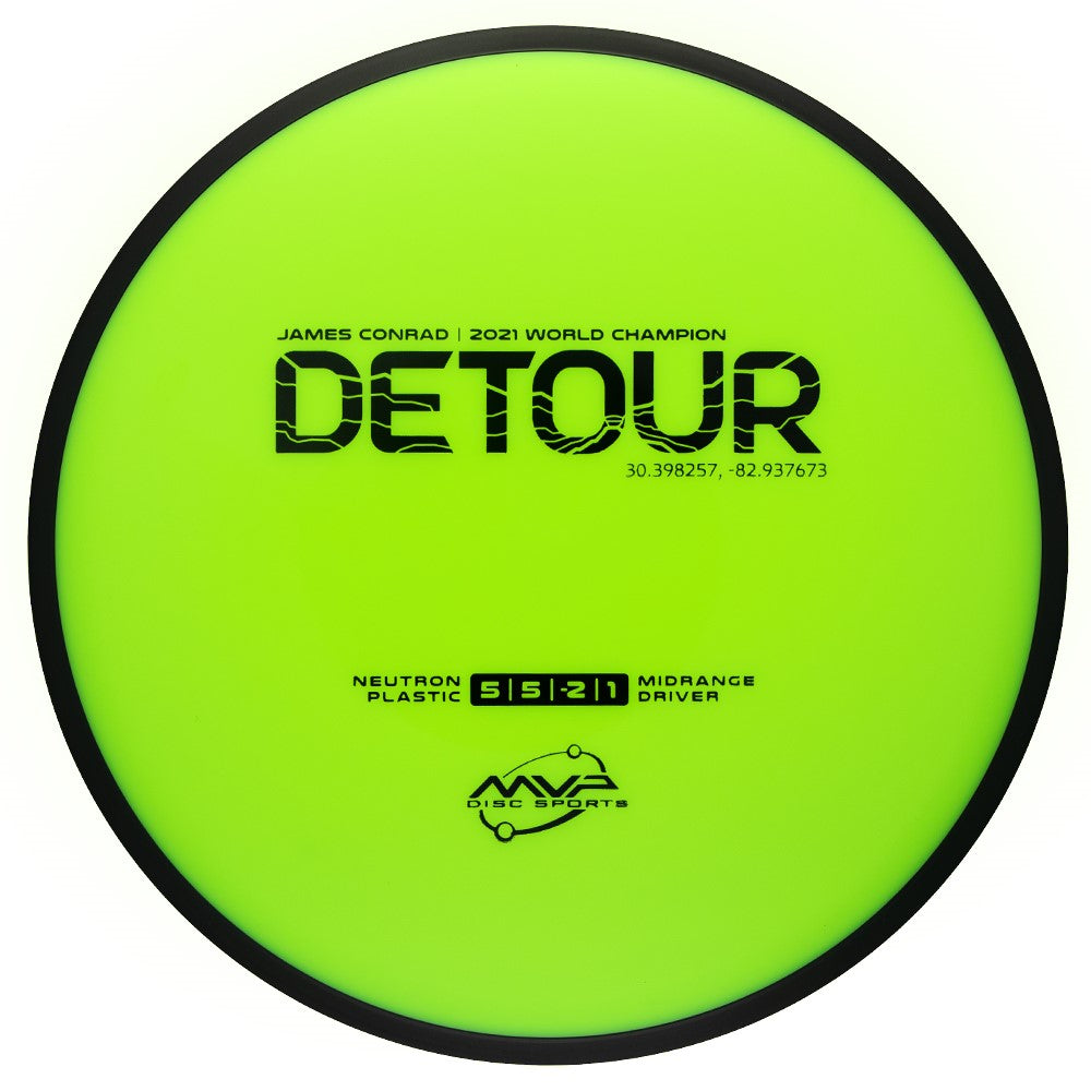 MVP Neutron Detour [James Conrad 1X] Midrange Golf Disc