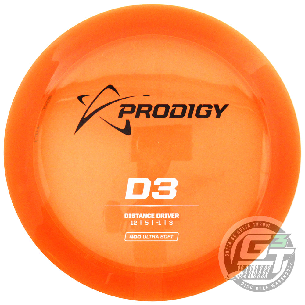 Prodigy 400 Ultra Soft D3 Distance Driver Golf Disc