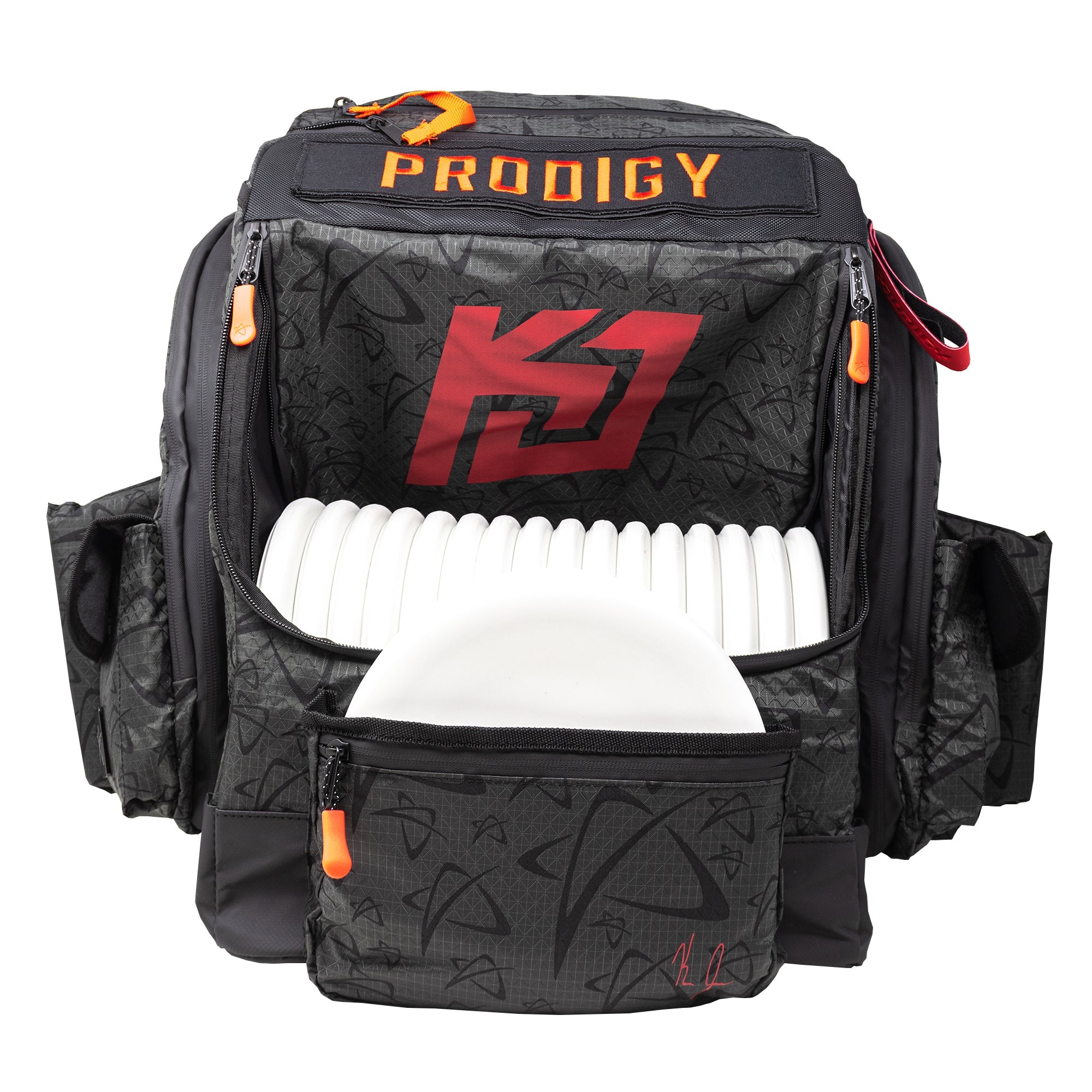 grays prodigy tackle box Prodigy Signature Series Kevin Jones BP-1 V3 Backpack Disc Golf Bag – Minnesota Preserve