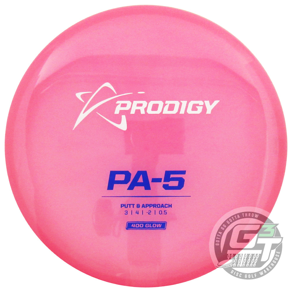 Prodigy 400 Glow Series PA5 Putter Golf Disc