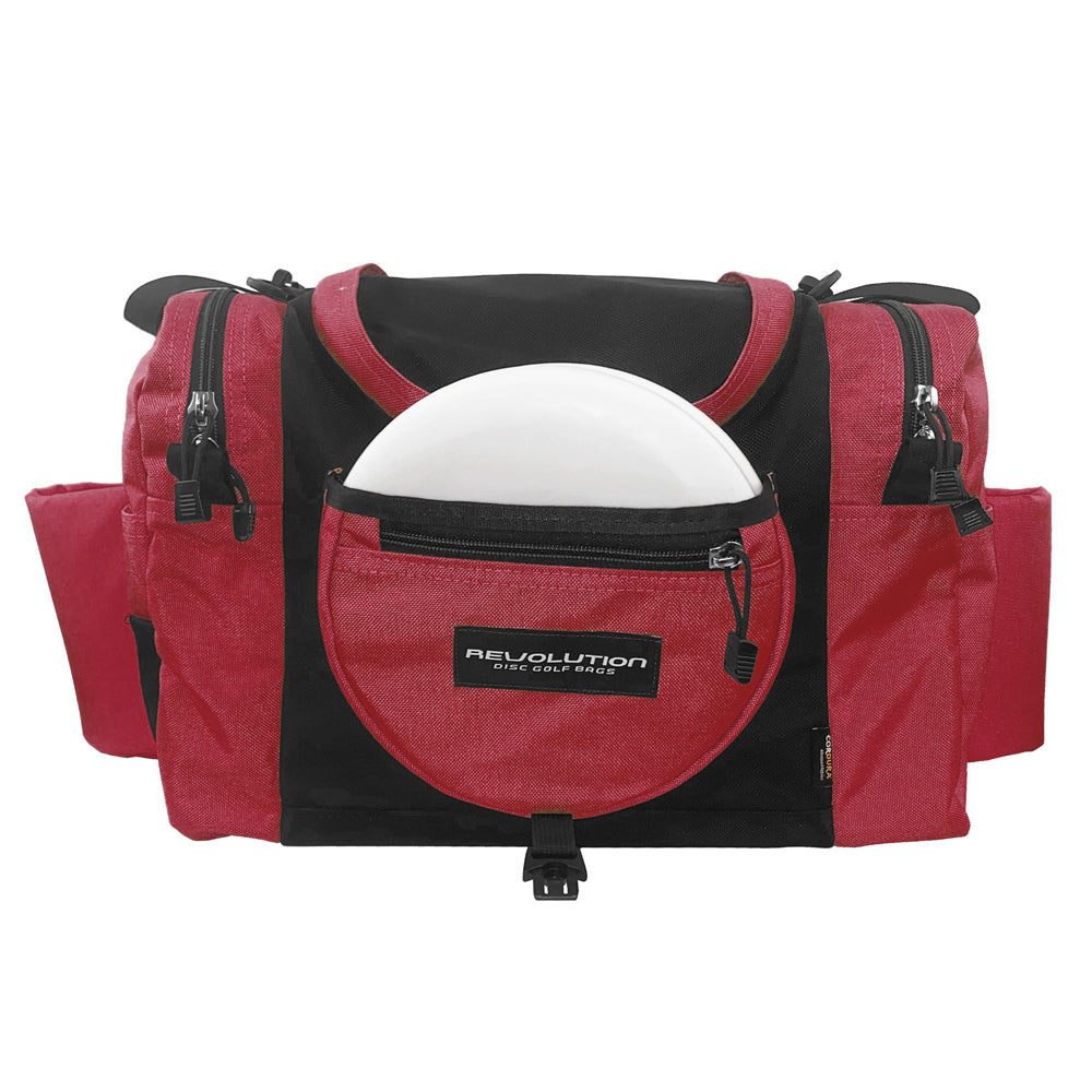 Revolution Carolina Team V3 Disc Golf Bag - Crimson