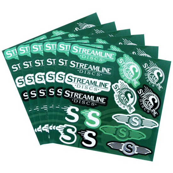 Streamline Discs Sticker Sheet