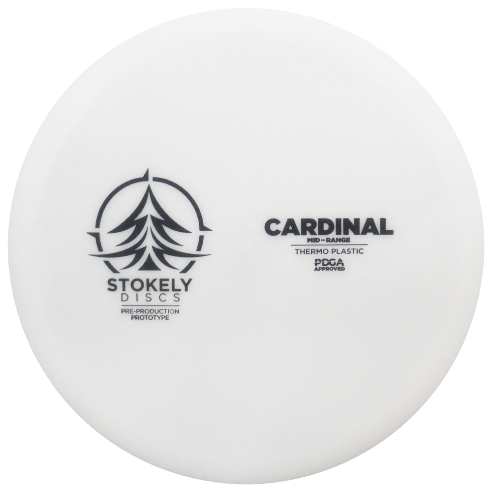 Stokely Prototype Thermo Cardinal Midrange Golf Disc