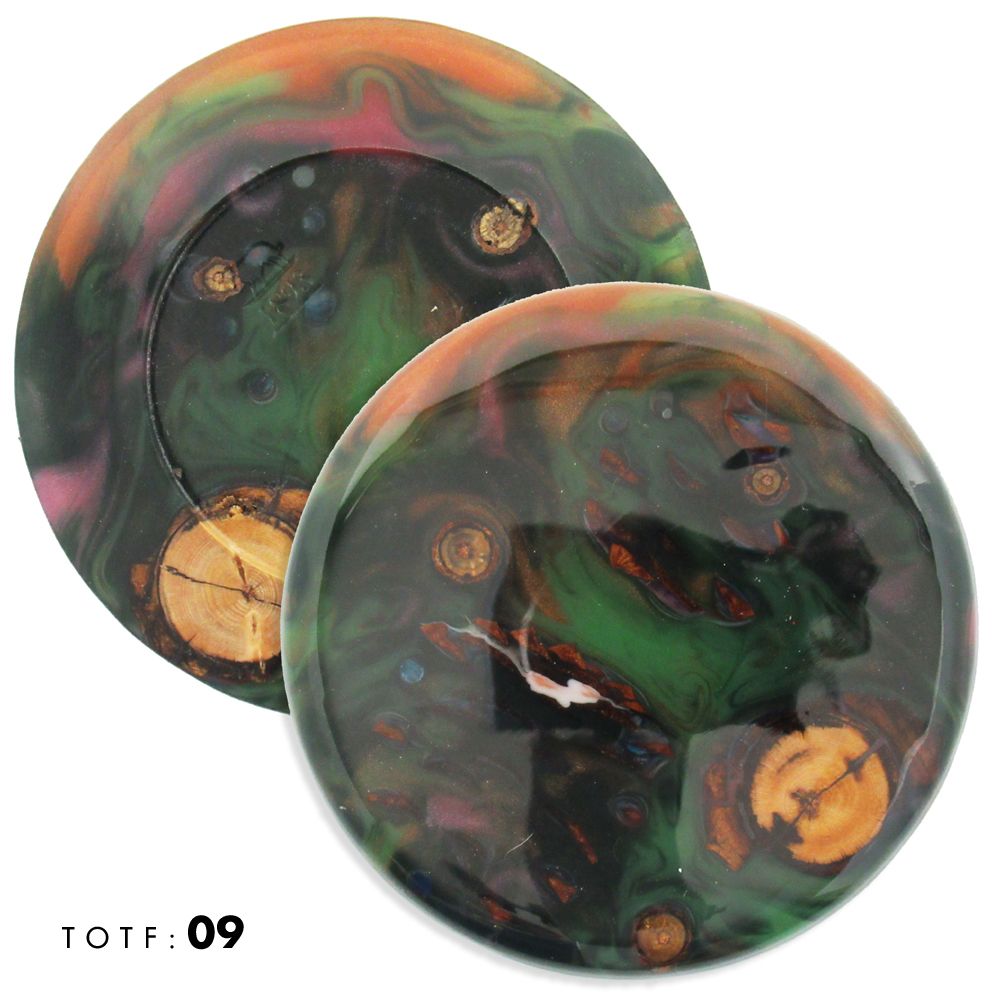 Treasures of the Forest Wood & Resin Mini Marker Disc