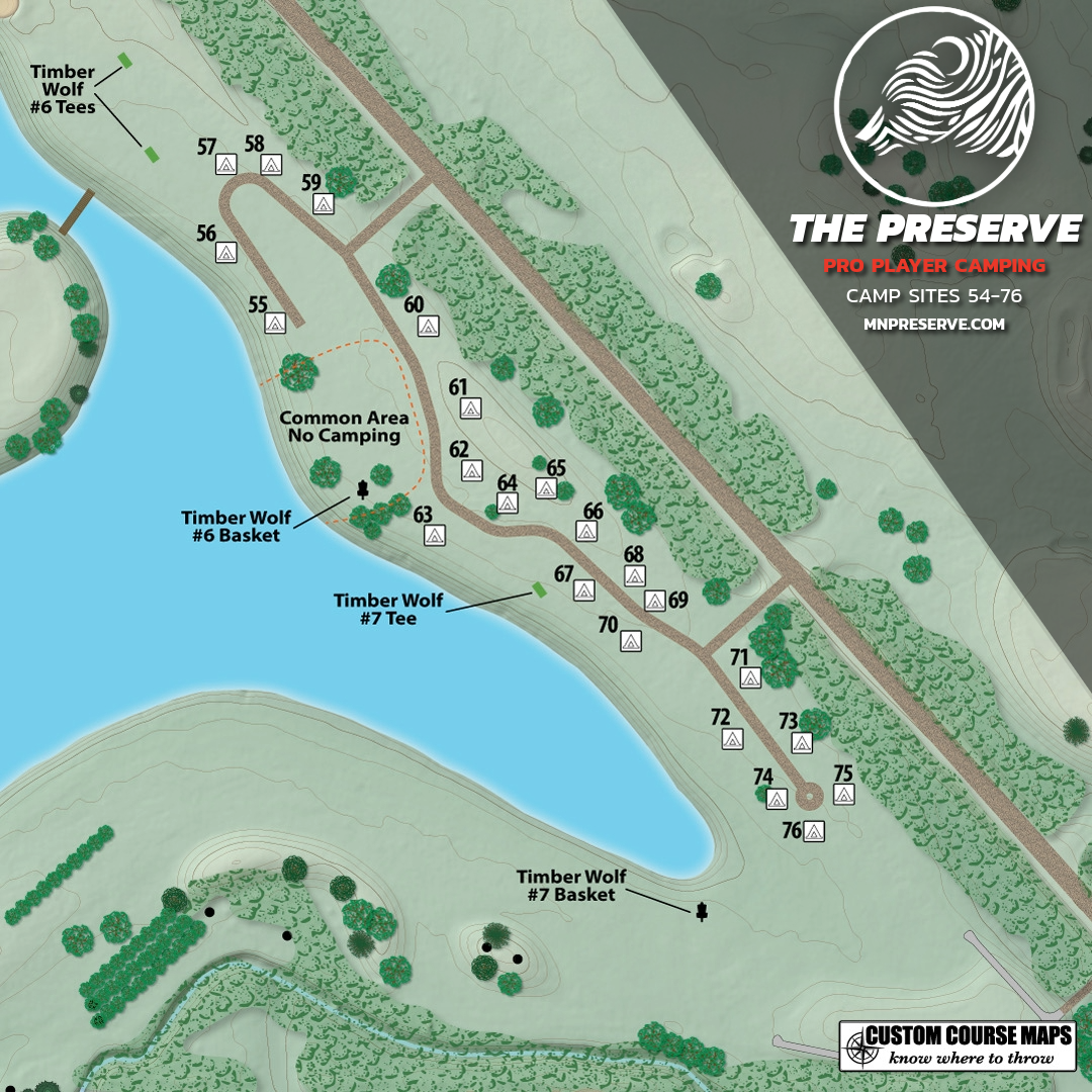 Pro Player, Volunteer & Vendor Camping & Amenities at The Preserve Doubles Championship