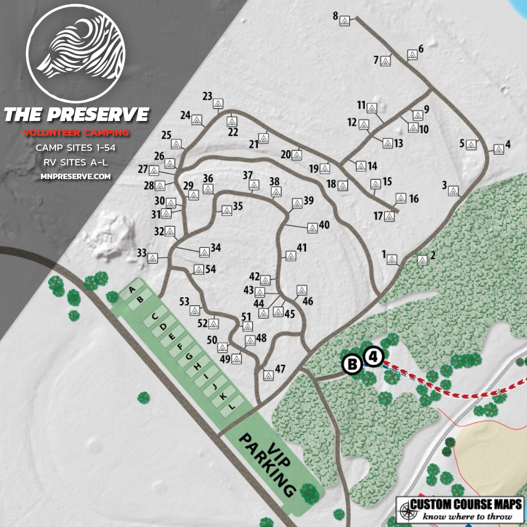 Pro Player, Volunteer & Vendor Camping & Amenities at The Preserve Doubles Championship