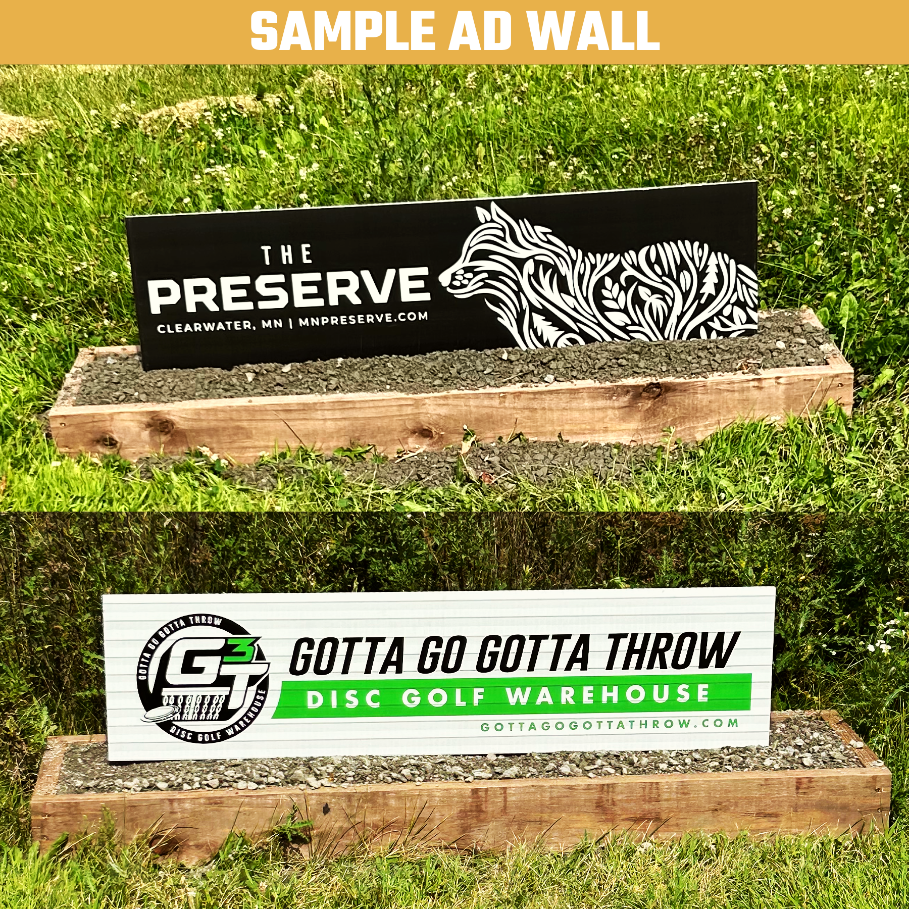 The Preserve Hole Sponsorship 2025 - 2026