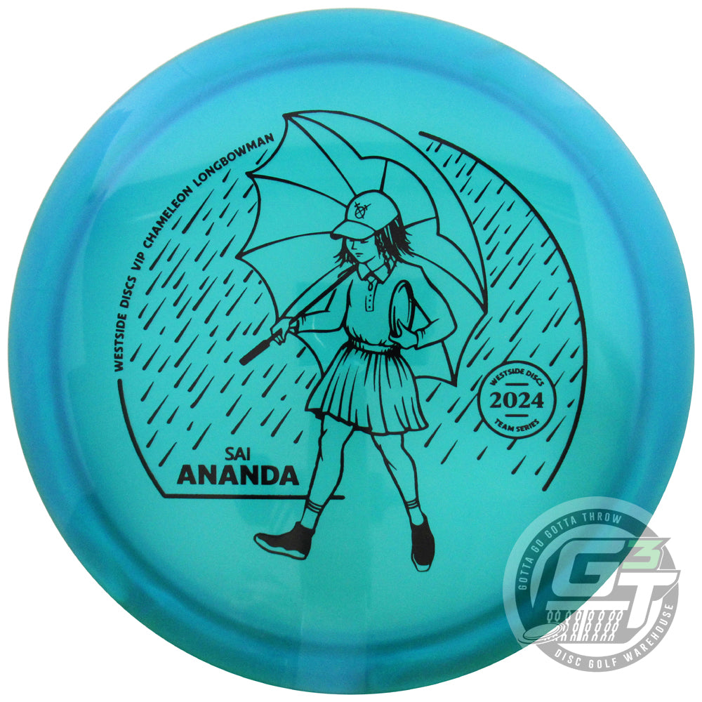 Westside Limited Edition 2024 Team Series Sai Anada Chameleon VIP Longbowman Fairway Driver Golf Disc