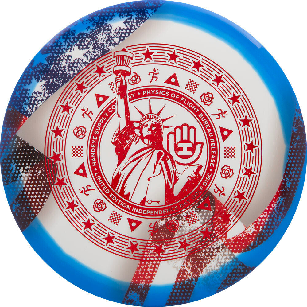 Westside Limited Edition HSCo 2025 Independence Day DyeMax Tournament Orbit Pine Midrange Golf Disc