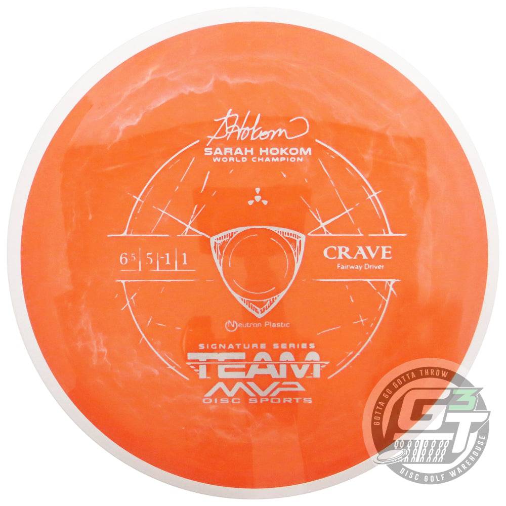 Axiom Discs Golf Disc Axiom Neutron Crave [Sarah Hokom Signature] Fairway Driver Golf Disc