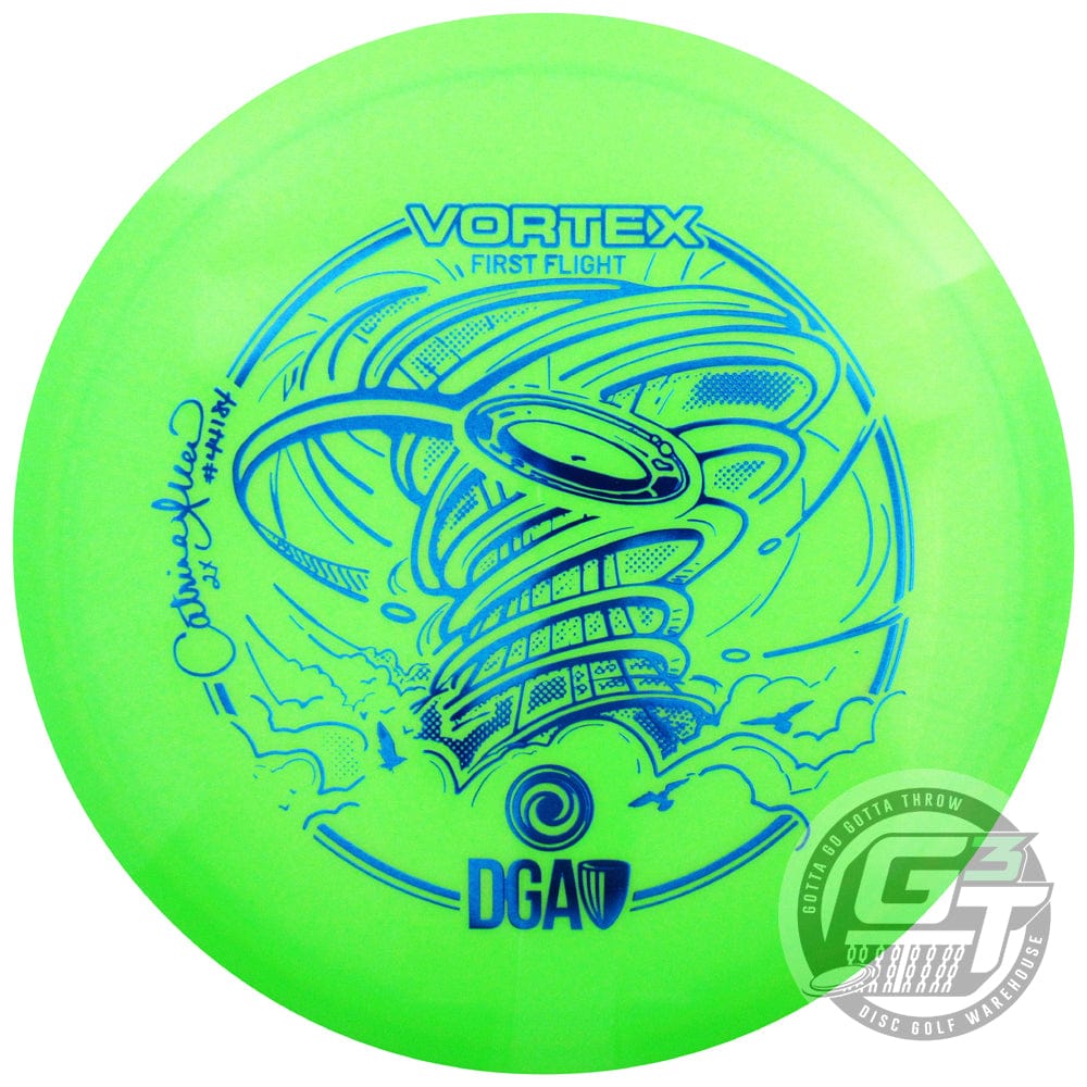 DGA Golf Disc DGA First Run Proline Vortex [Catrina Allen] Fairway Driver Golf Disc