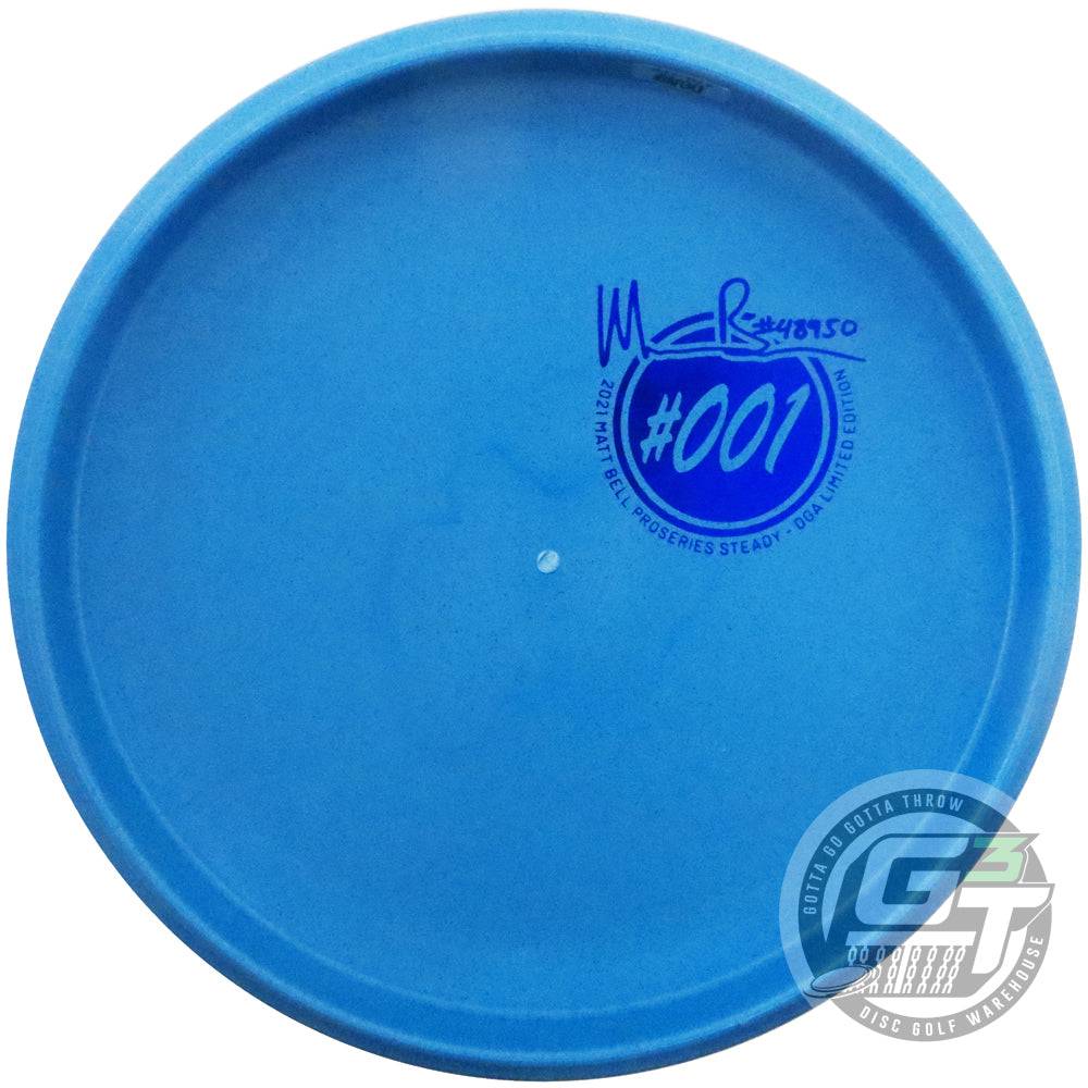 DGA Golf Disc DGA Limited Edition 2021 Matt Bell ProSeries Bottom Stamp Steady Putter Golf Disc