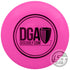 DGA Mini Pink DGA Discgolf.com Mini Marker Disc