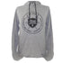 Discmania Apparel M / Gray Discmania Shield & Swords Hooded Long Sleeve Performance Disc Golf T-Shirt