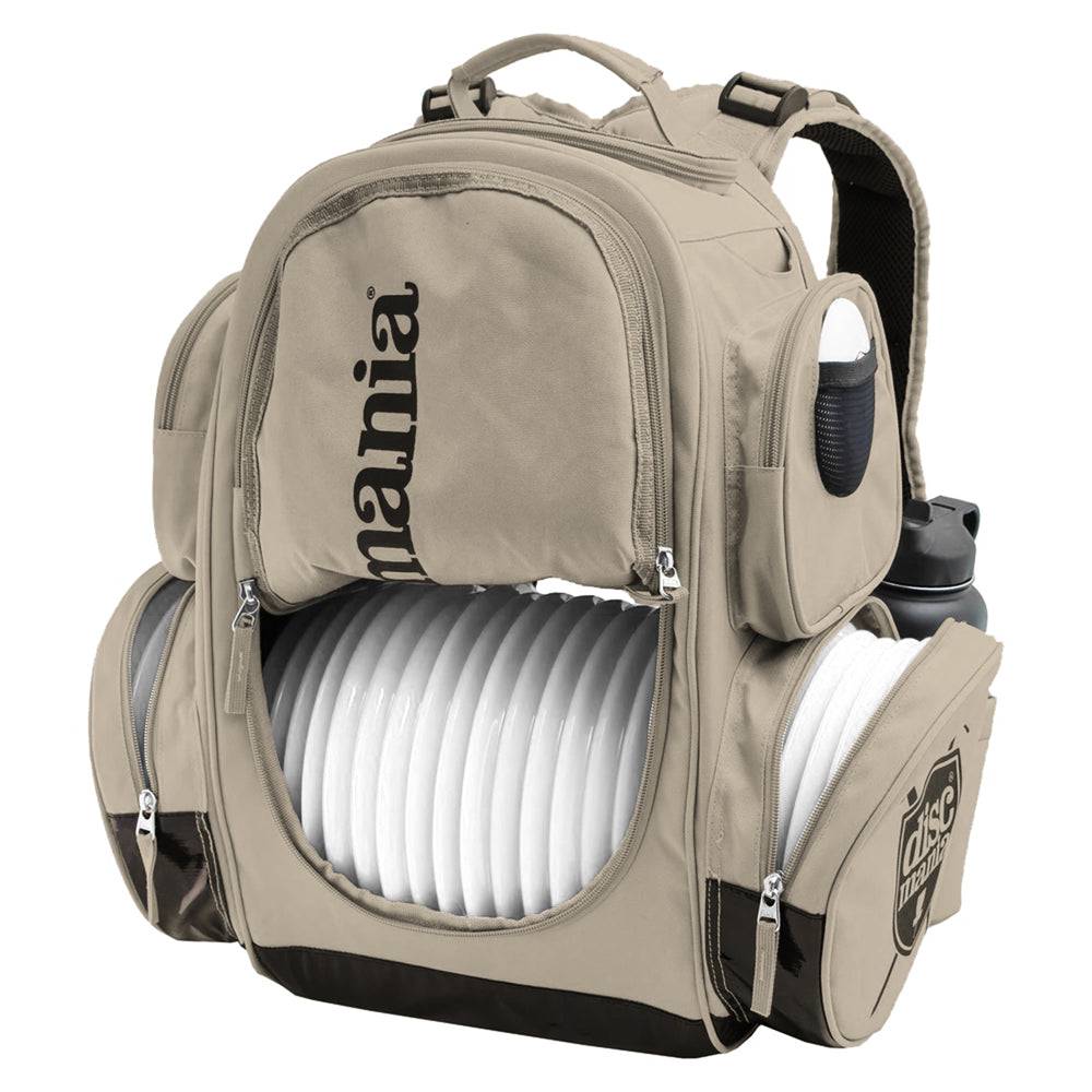 Discmania Bag Tan Discmania Expedition Backpack Disc Golf Bag