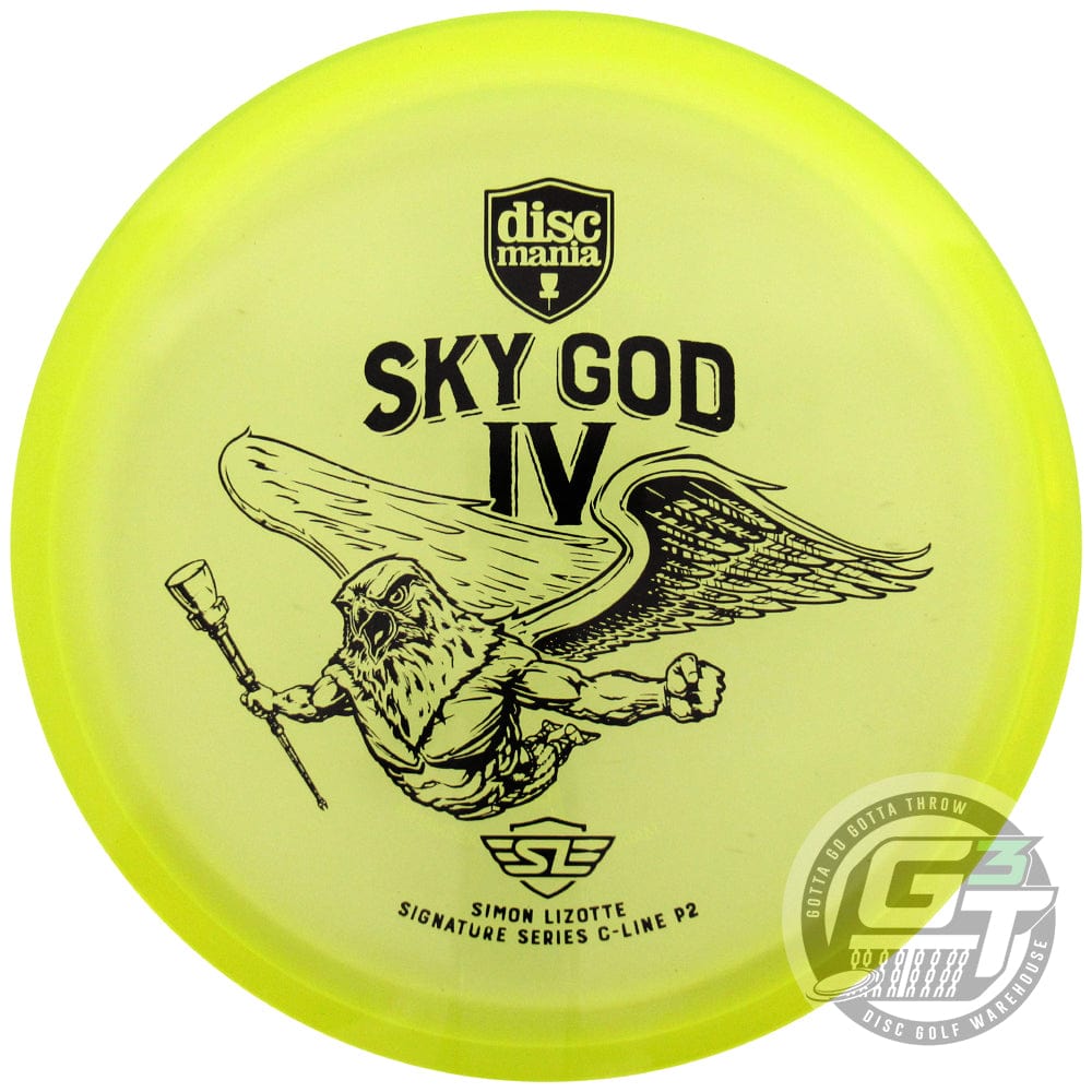 Discmania Golf Disc 173-176g Discmania Limited Edition 2022 Signature Simon Lizotte Sky God IV C-Line P2 Pro Putter Golf Disc (Limit 2 Per Customer)