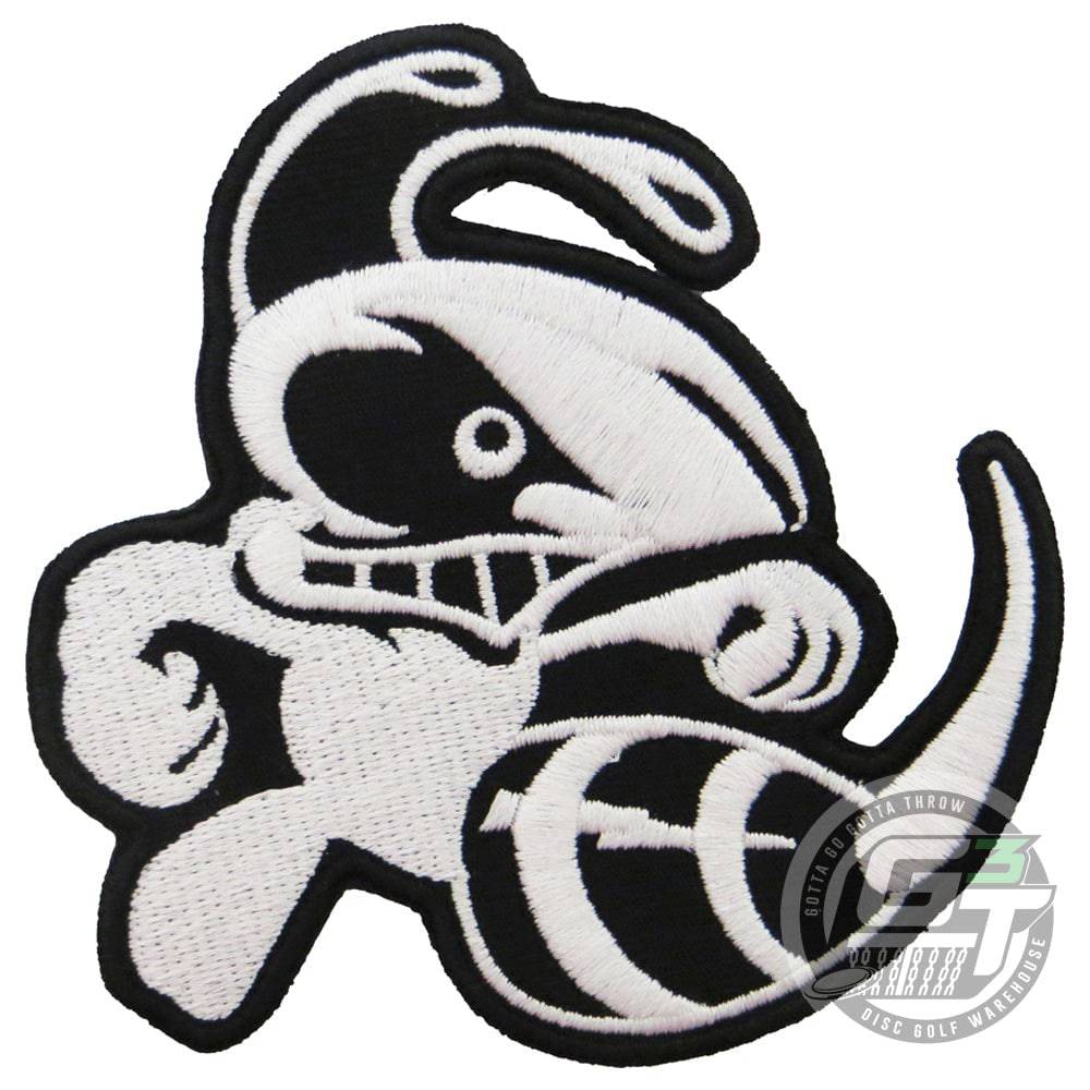 Discraft Accessory White Discraft Buzzz Iron-On Disc Golf Patch