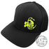 Discraft Apparel S/M / Black / Yellow Discraft Embroidered Buzzz Logo Flexfit Mesh Disc Golf Hat