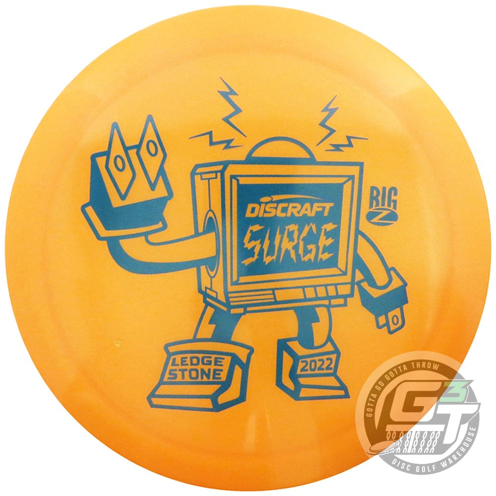 Discraft Golf Disc Discraft Limited Edition 2022 Ledgestone Open Big Z Surge Distance Driver Golf Disc