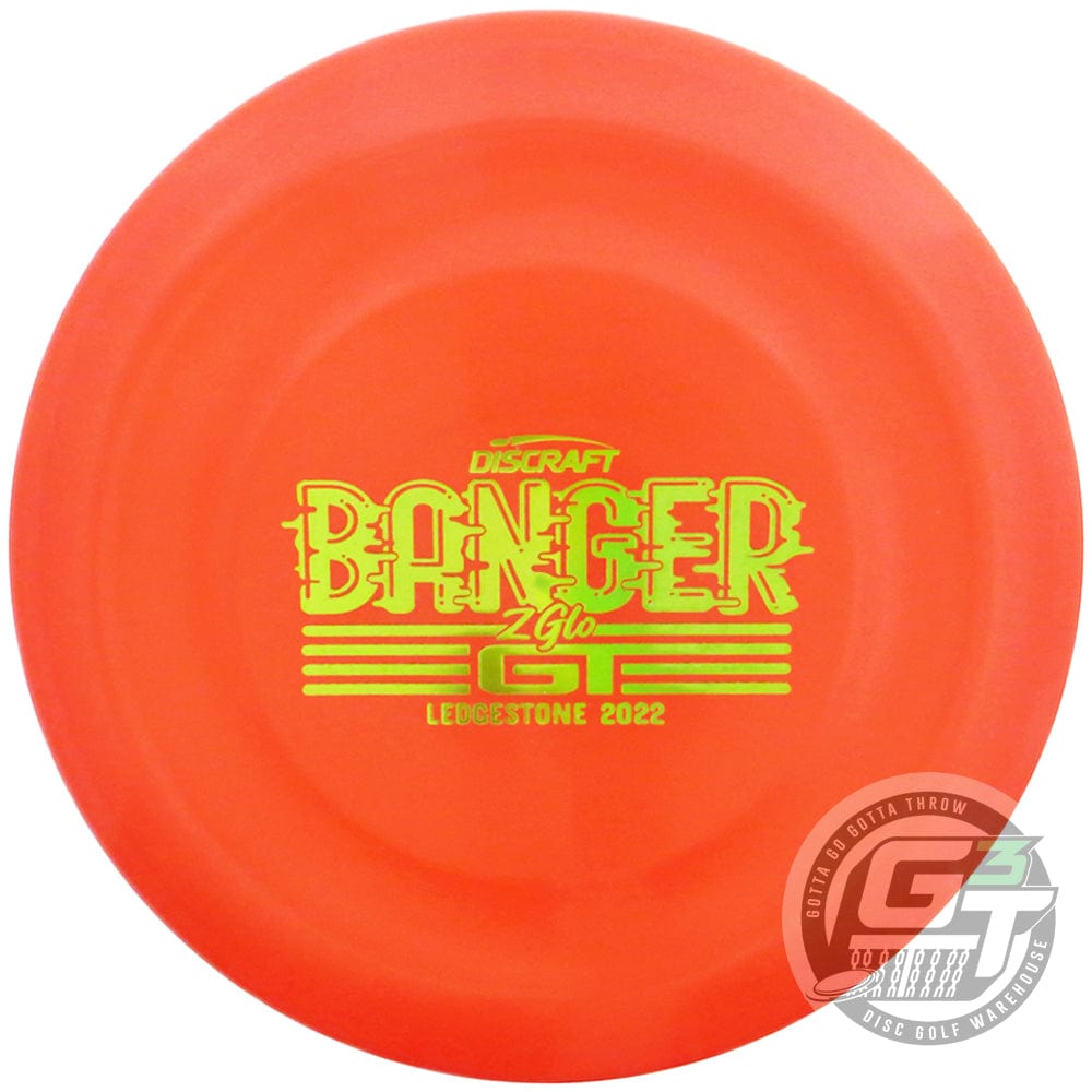 Discraft Golf Disc Discraft Limited Edition 2022 Ledgestone Open Glo Elite Z Banger GT Putter Golf Disc