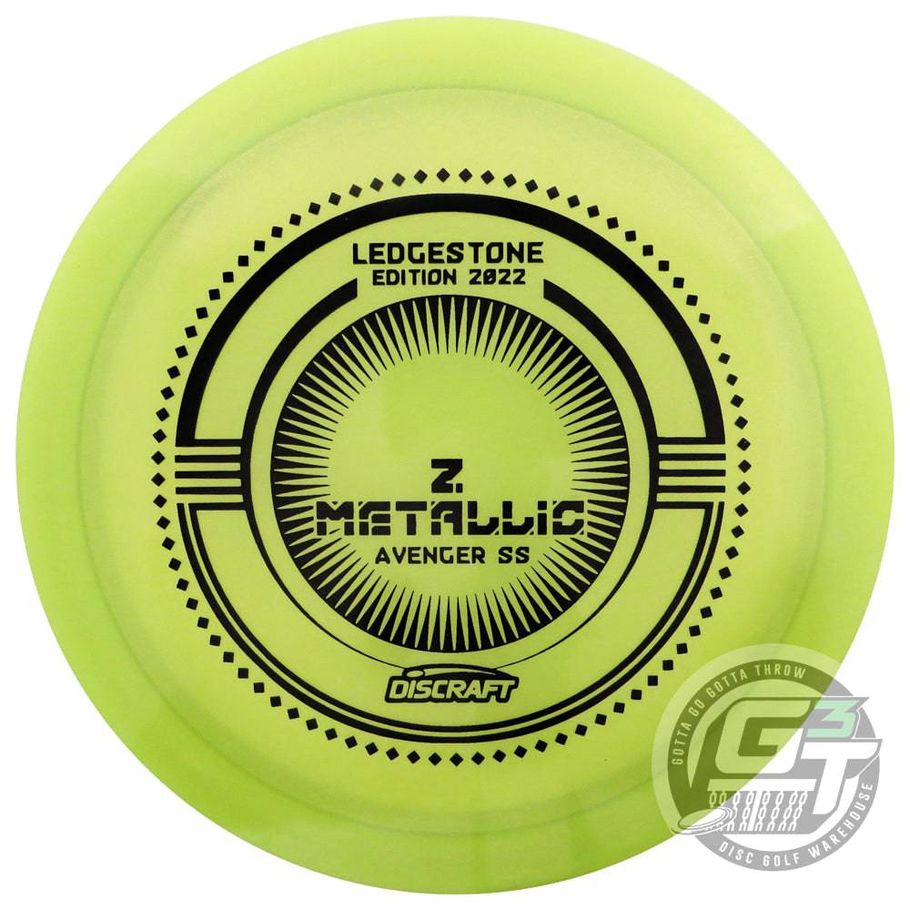 Discraft Golf Disc Discraft Limited Edition 2022 Ledgestone Open Metallic Elite Z Avenger SS Distance Driver Golf Disc