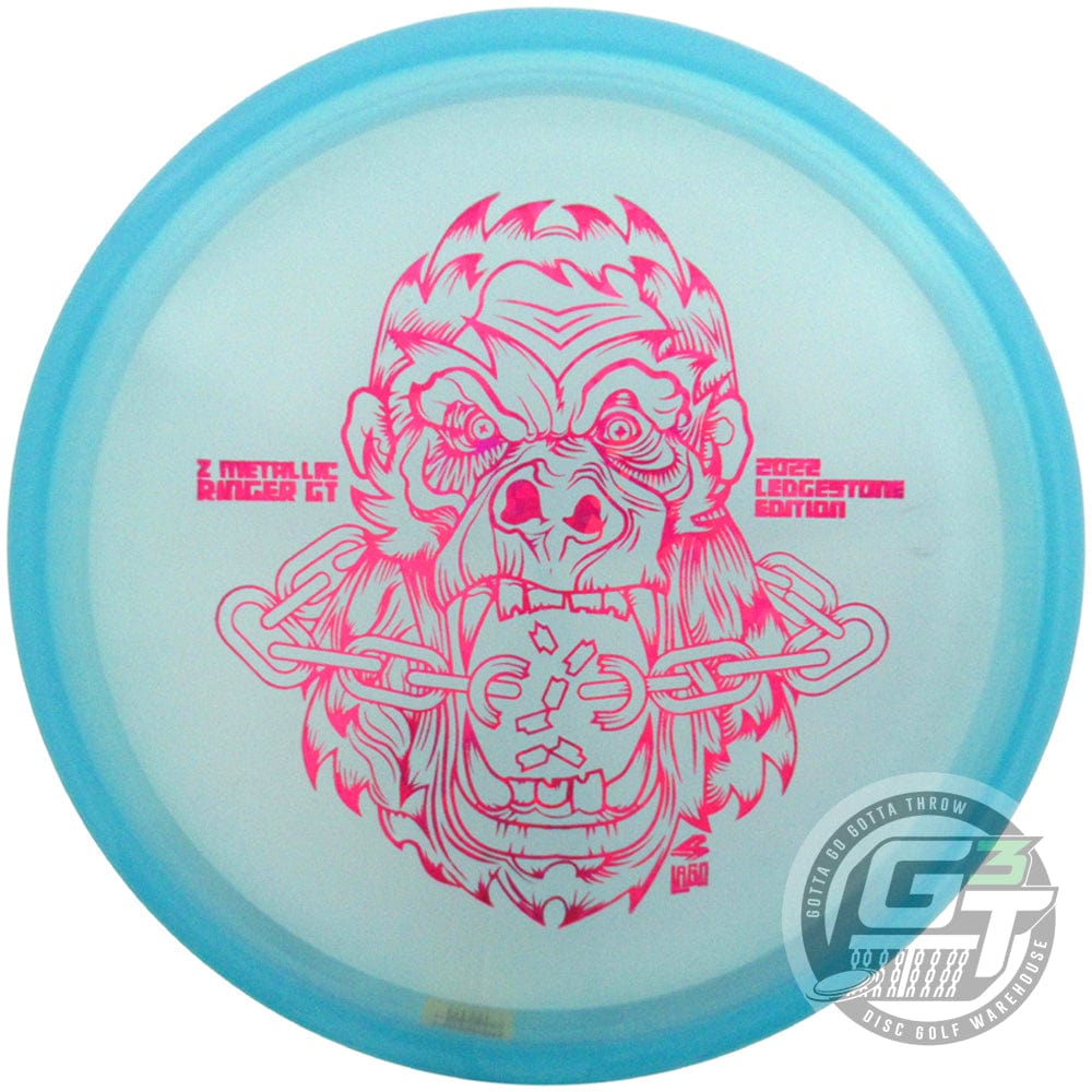 Discraft Golf Disc Discraft Limited Edition 2022 Ledgestone Open Metallic Elite Z Ringer GT Putter Golf Disc