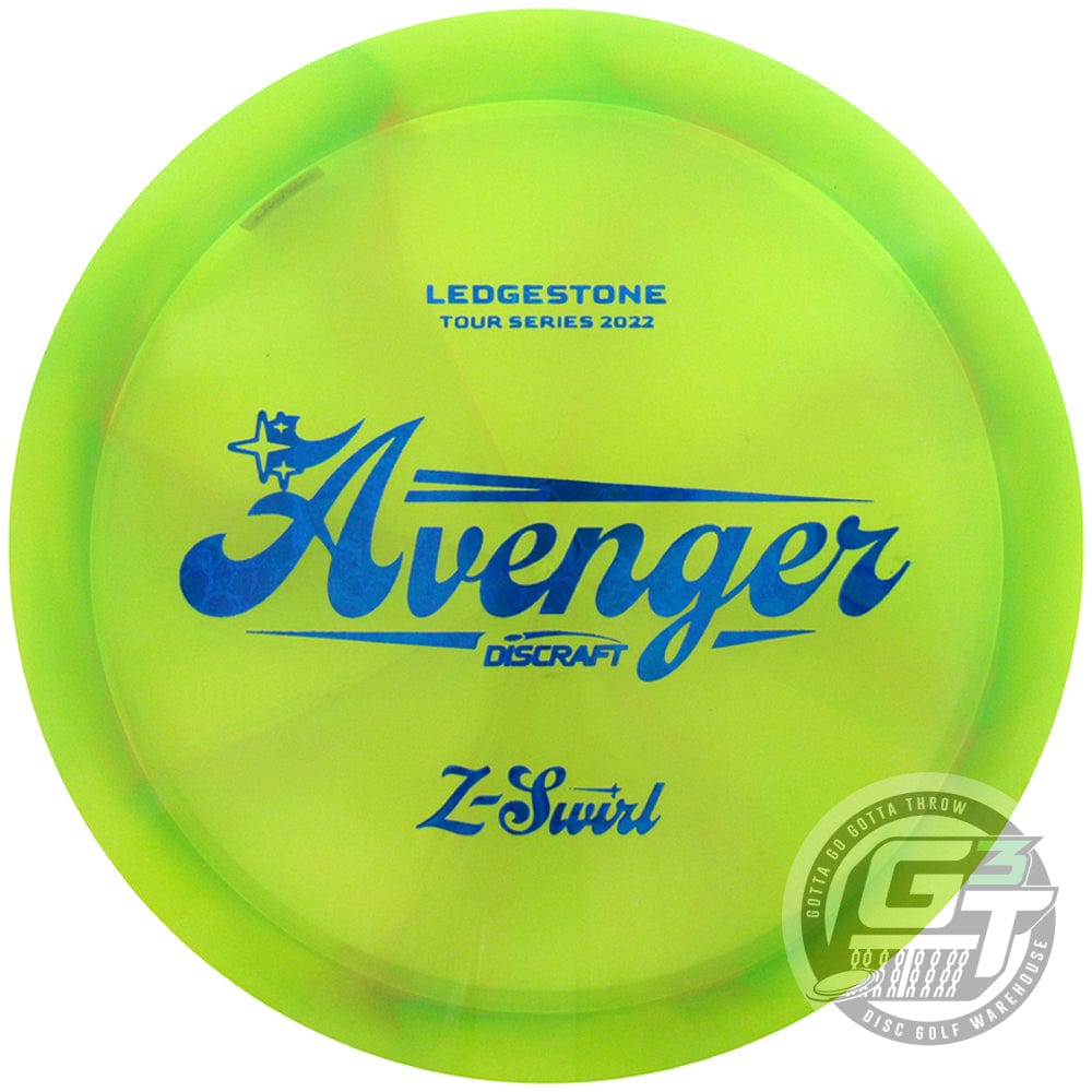 Discraft Golf Disc Discraft Limited Edition 2022 Ledgestone Open Swirl Elite Z Avenger Distance Driver Golf Disc