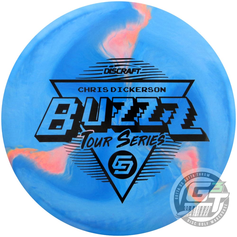 Discraft Golf Disc Discraft Limited Edition 2022 Tour Series Chris Dickerson Swirl ESP Buzzz Midrange Golf Disc