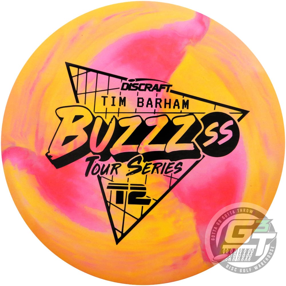 Discraft Golf Disc Discraft Limited Edition 2022 Tour Series Tim Barham Swirl ESP Buzzz SS Midrange Golf Disc