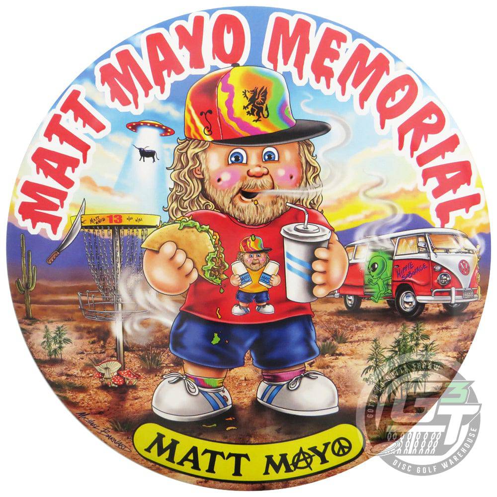 Discraft Golf Disc 177-180g Discraft Limited Edition Matt Mayo Memorial Aliens SuperColor ESP Buzzz Midrange Golf Disc