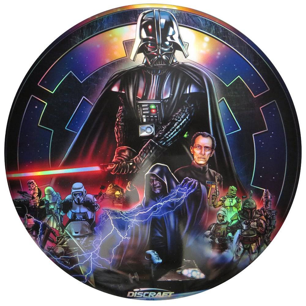 Discraft Golf Disc Discraft Star Wars Dark Side Collage Full Foil SuperColor ESP Buzzz Midrange Golf Disc