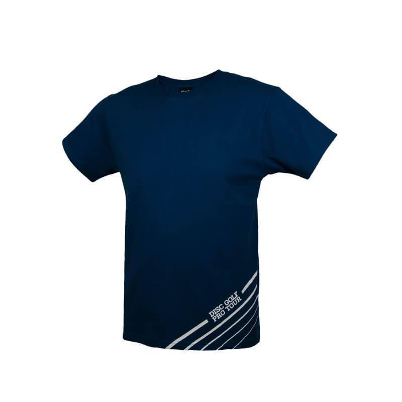 DUDE Disc Golf Pro Tour Cotton Short Sleeve Disc Golf T-Shirt - Gotta Go Gotta Throw