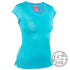 DUDE Ladies Boomer Evolve-Dri Short Sleeve Performance Disc Golf T-Shirt - Gotta Go Gotta Throw