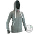 DUDE Ladies Inspire Tech Hoodie Fleece Disc Golf Jacket - Gotta Go Gotta Throw
