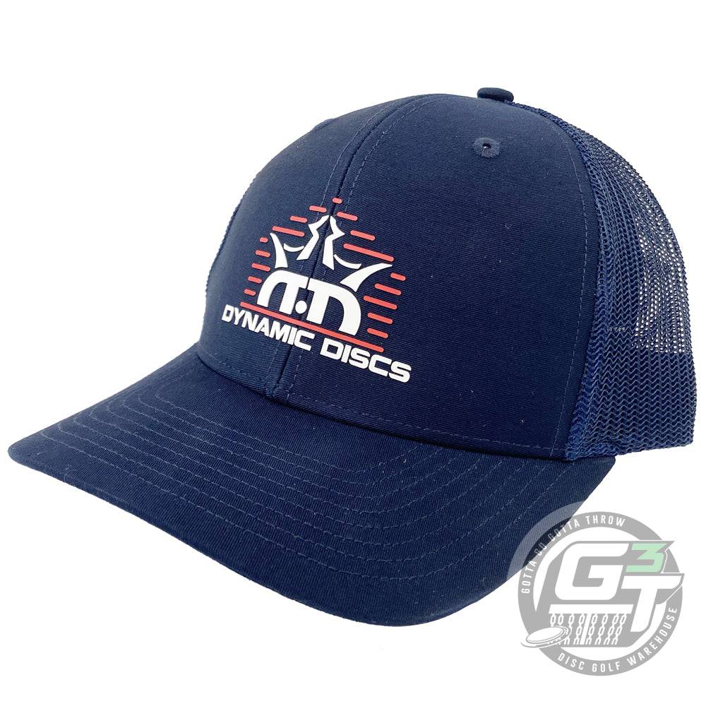 Dynamic Discs Apparel Navy Blue / Navy Blue Dynamic Discs Homefront Snapback Mesh Disc Golf Hat