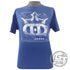Dynamic Discs Apparel M / Blue Dynamic Discs Lone Wolf Short Sleeve Disc Golf T-Shirt