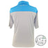 Dynamic Discs Two-Tone King D's Logo Short Sleeve Performance Disc Golf Polo Shirt - Gotta Go Gotta Throw