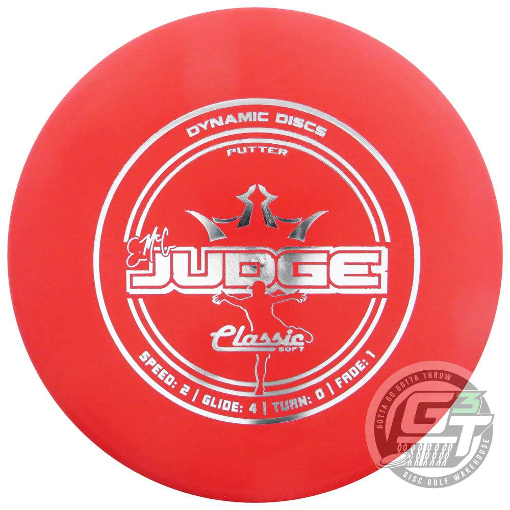 Dynamic Discs Golf Disc Dynamic Discs Classic Soft EMAC Judge Putter Golf Disc