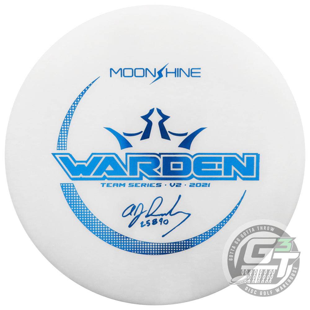 Dynamic Discs Golf Disc Dynamic Discs Limited Edition 2021 Team Series V2 A.J. Risley Moonshine Glow Hybrid Warden Putter Golf Disc