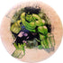 Dynamic Discs Golf Disc Dynamic Discs Marvel Hulk DyeMax Splatter Series Fuzion Warden Putter Golf Disc