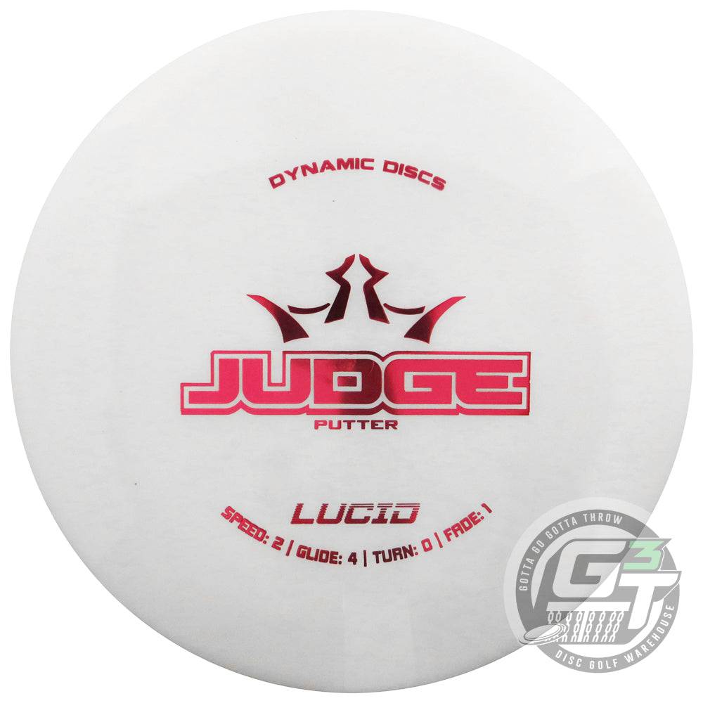 Dynamic Discs Golf Disc Dynamic Discs Misprint Lucid Judge Putter Golf Disc