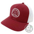 Gateway Disc Sports Apparel Burgundy / White Gateway Disc Sports Circle of Chains Logo Snapback Mesh Disc Golf Hat